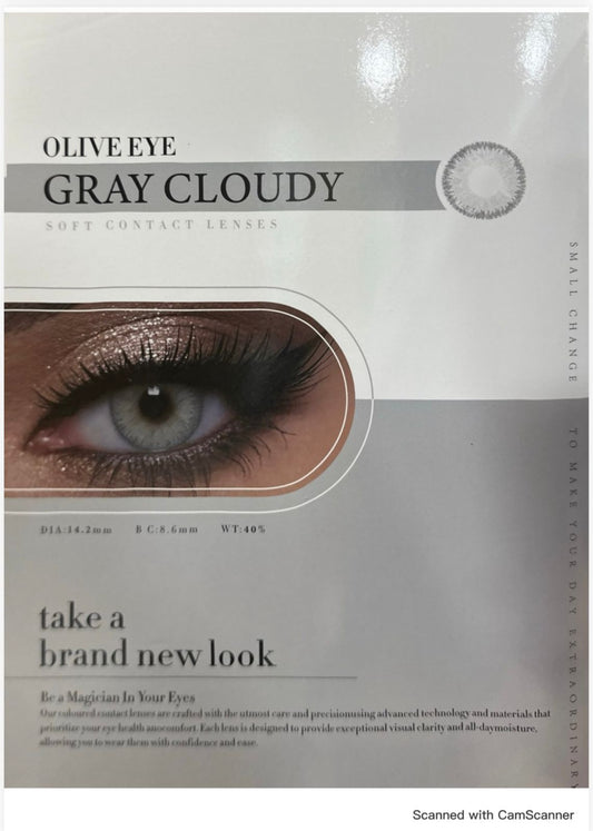 Olive Eye Lens - Cat Brown